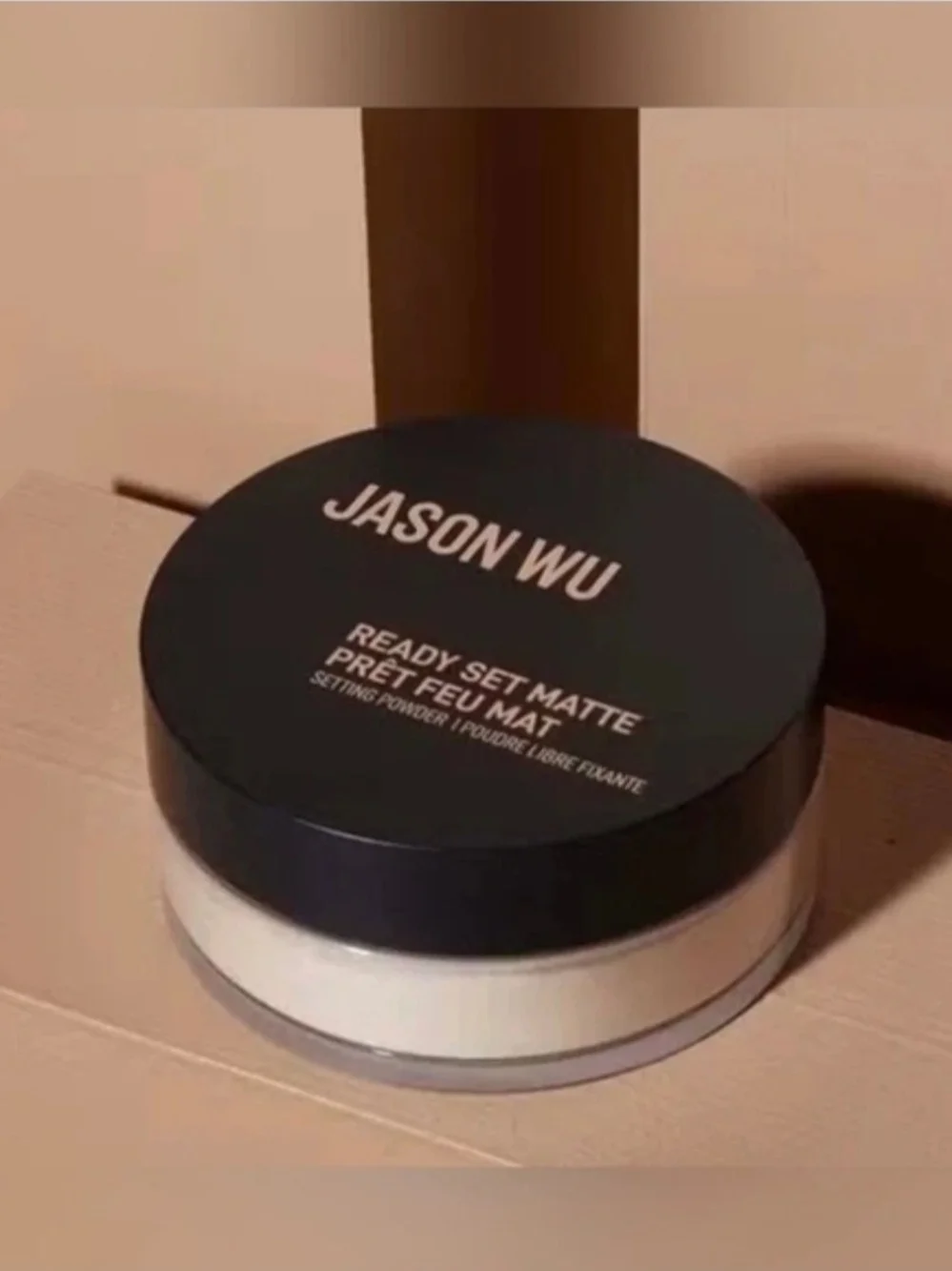 Luna Magic Double Sided Puff & Jason Wu Matte Powder Set- Transparent Banana NIB